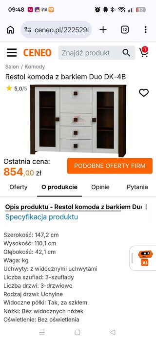 Meble do salonu