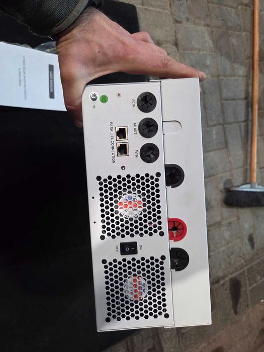 Iнвертор 6.2 квт  6200 w ISolar-smg-ii-6.2kp-wifi акб безперебійник