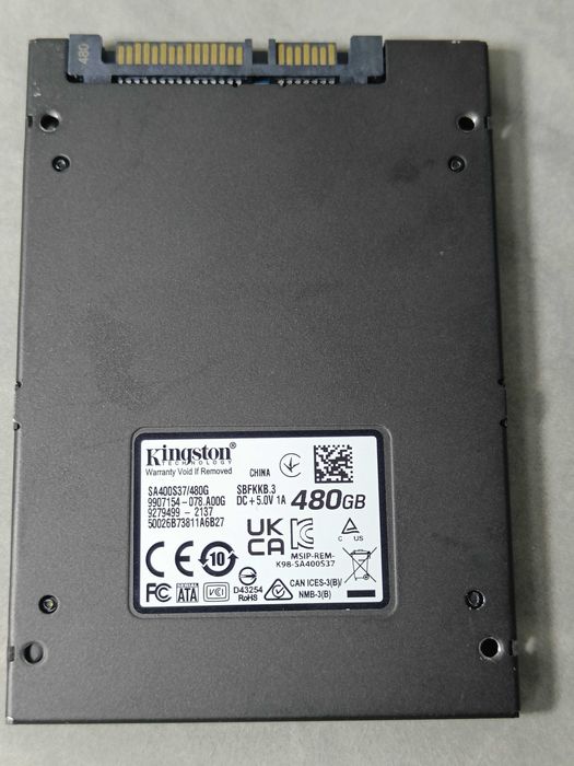 ssd disk kingston a400 - купити комп'ютери та комплектуючі - Ціна
