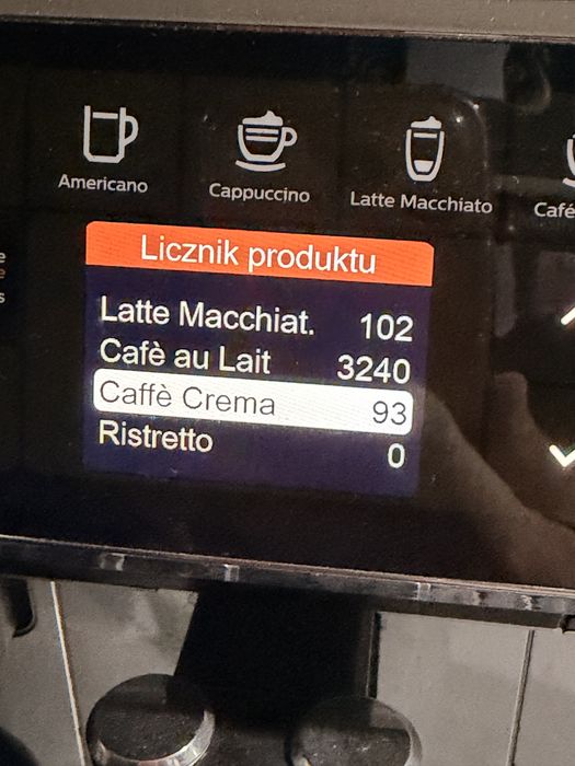 Ekspres do kawy Philips Latte Go EP4349 niski przebieg