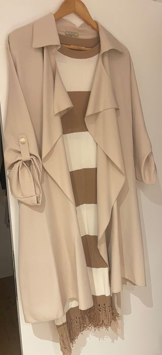 Vestido e casaco tamanho M