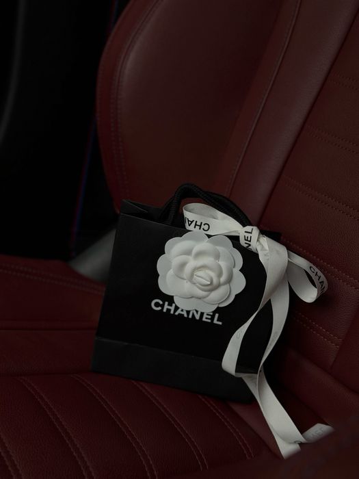 Серьги chanel мини в сепебре полный комплект