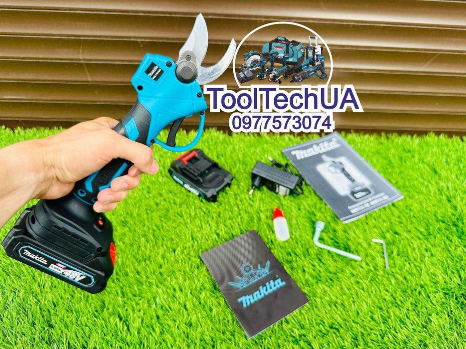 Акумуляторний Садовий Секатор Makita DMT50PRO 48V для обрізання гілок