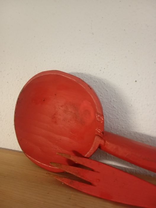 Colher e Garfo decorativos