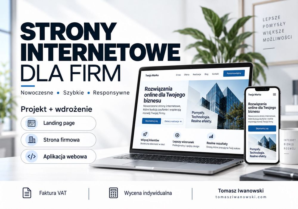 Tworzenie stron/witryn/aplikacji internetowych | WWW