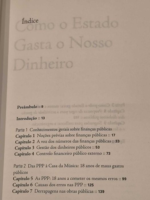 Livro "Como o Estado Gasta o Nosso Dinheiro" de Carlos Moreno
