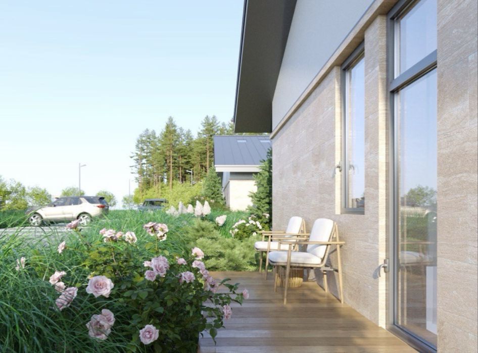 Продам дуплекс 86 м2, берег озера, лес, новострой.