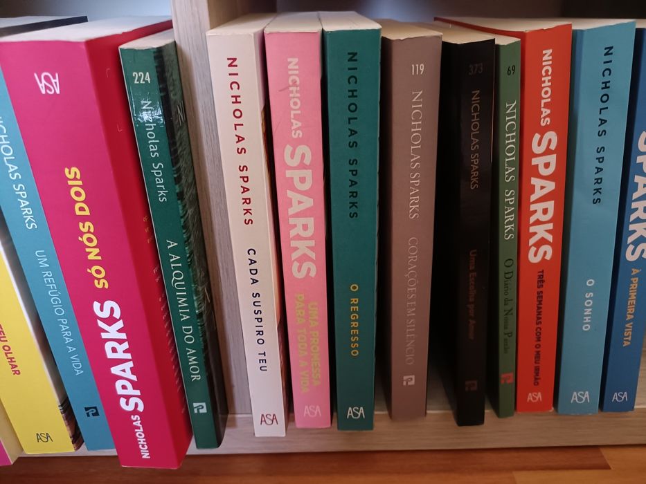 Conjunto de livros Nicholas Sparks