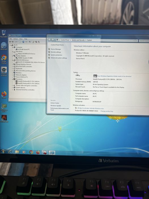 PC/Desktop Torre Intel | 4GB RAM | NVIDIA Quadro FX 4800