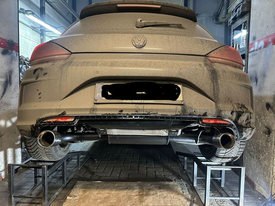 Tłumik końcowy oraz przelot VW GOLF  5 i 6 GTI oraz SCIROCCO