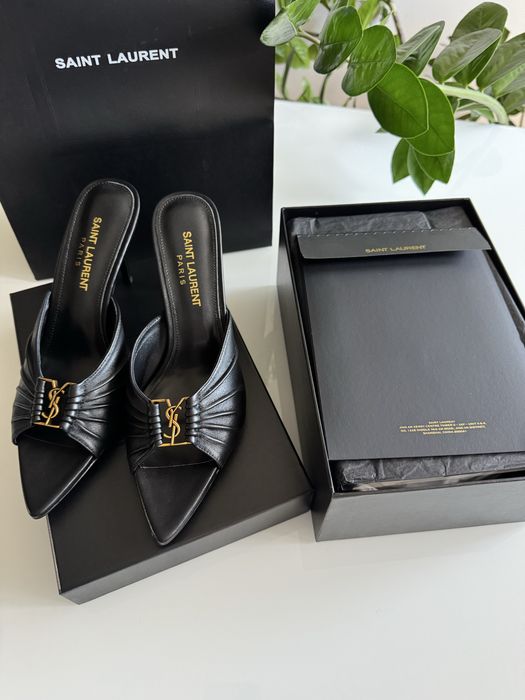 Klapki Babylone Saint Laurent