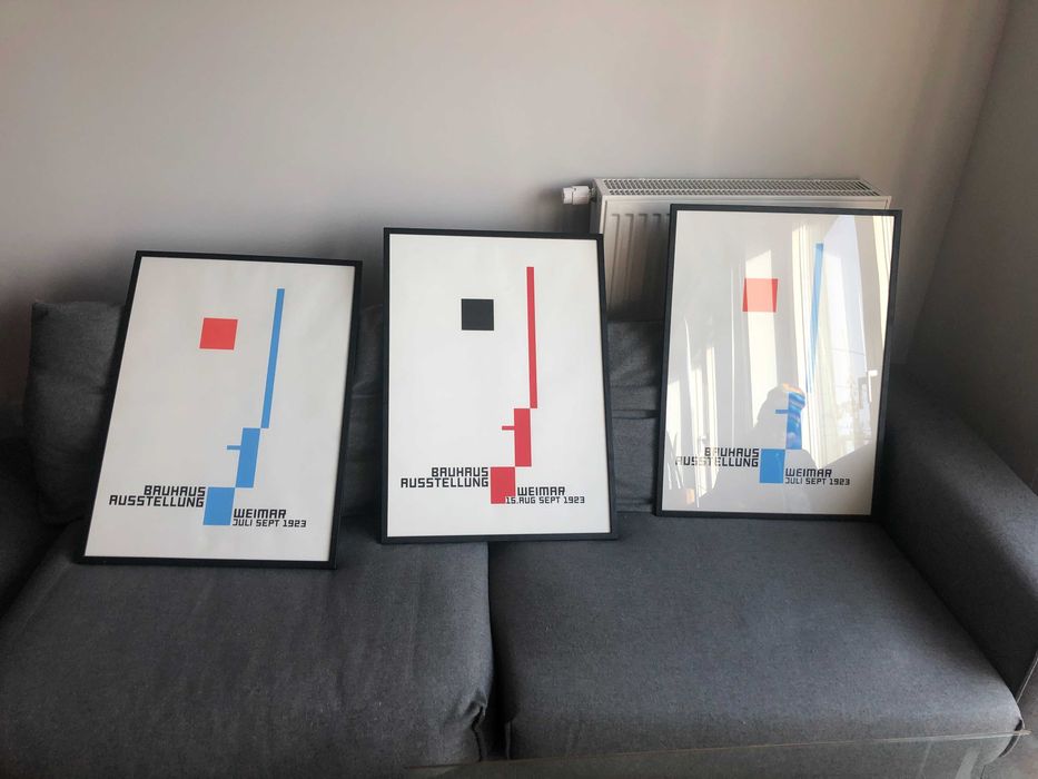 Plakat BAUHAUS-oprawiony