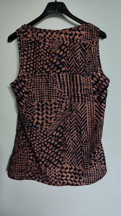 Brązowa bluzka bez ramiączek S/M