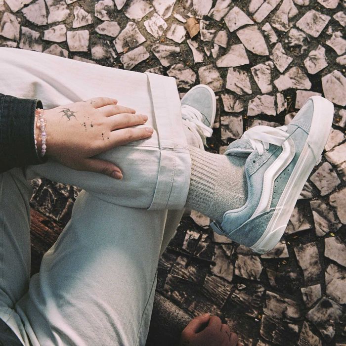 Vans KNU Skool (Pig Suede) Puritan Gray 35/36/36.5/37/38/38.5/39/40 Оригінал