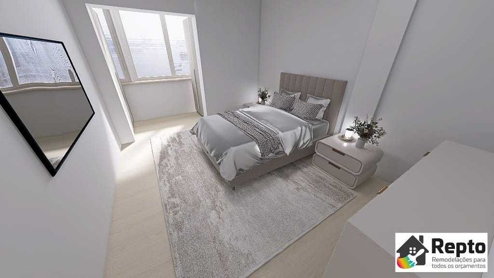 APARTAMENTO  T-1 remodelado em Benfica