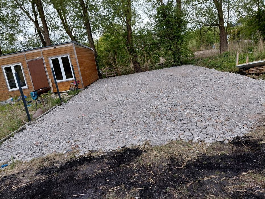 Prace ziemne,Uslugi minikoparką