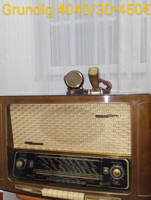 Rádios vintage Saba/Grundig/Siemens