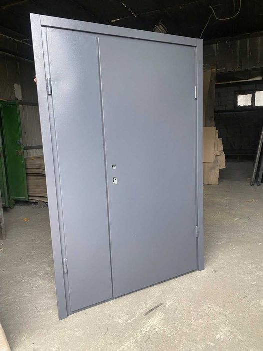 Двері двосторонні утеплені мінватою. Замір. Доставка