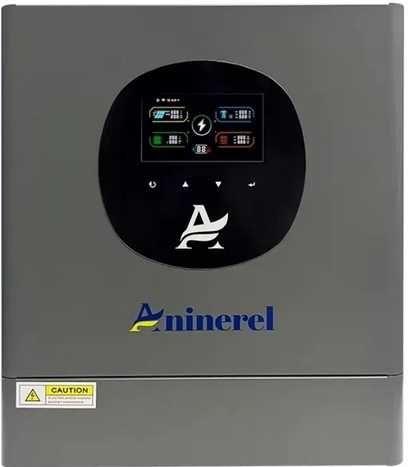 Гібридний інвертор Aninerel Anenji 4.2kW вбудований Wi-Fi модуль 24V ...