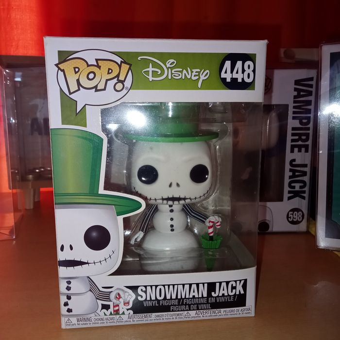 Funko Jack skellington snowman vampire glow Nightmare before christmas