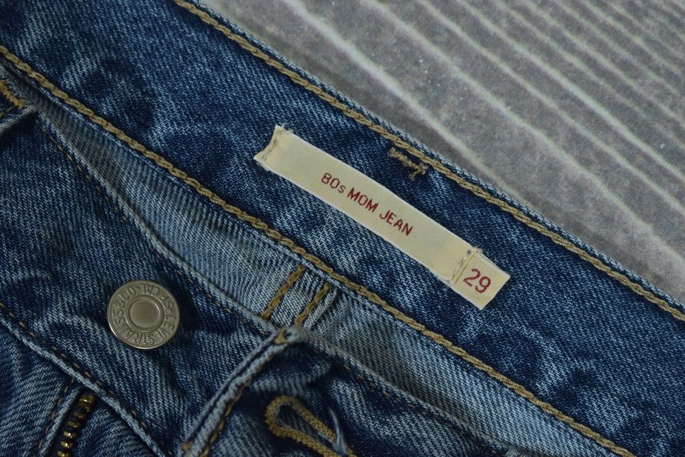 Levis Jeansy Mom W Stylu Lat 80-Tych W29 L32