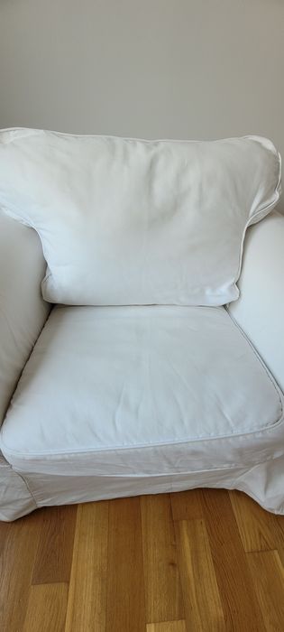 Fotel Ektorp Biały IKEA Rezerwacja