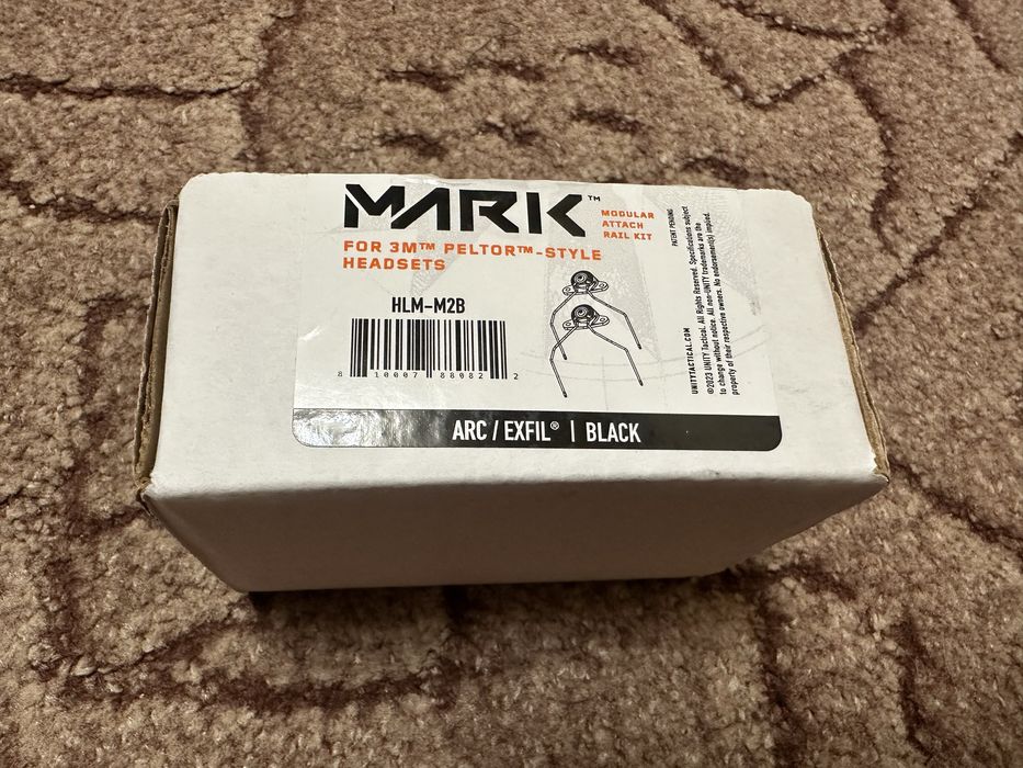 Кріплення для навушників 3M Peltor, Unity Tactical, нові амбушюри