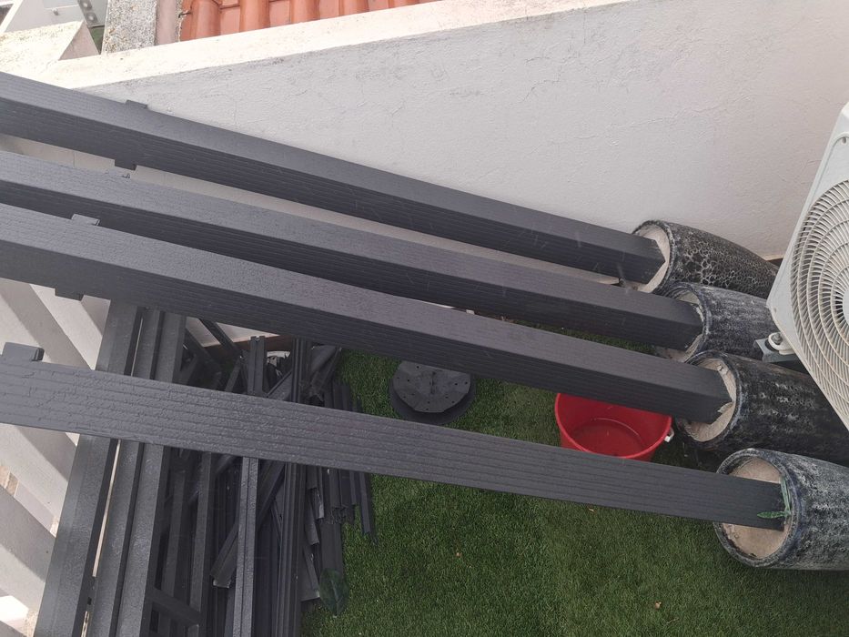 caramanchão de jardim