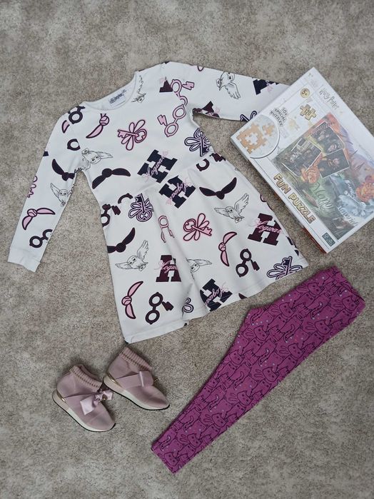 Mega paka 110-116 (5-6 lat) Święta Bluey Kraina Lodu Elsa Olaf Muminki