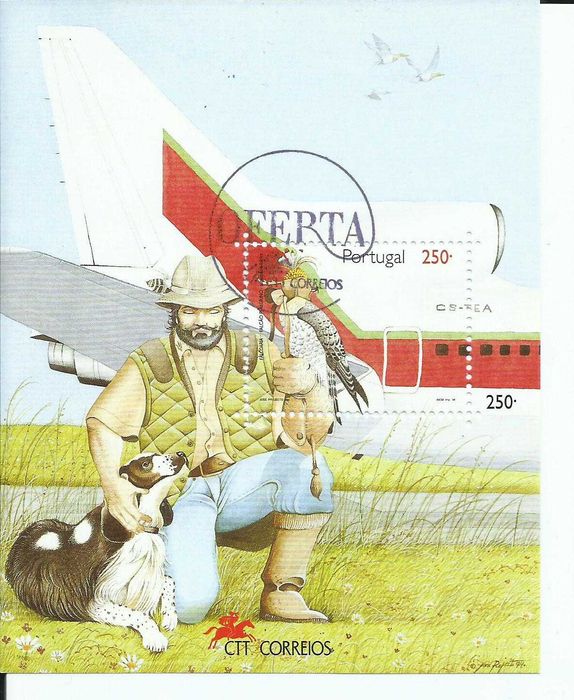 Selos portugueses, 1994 incompleto, 60 selos, 3 blocos + 1 miniatura