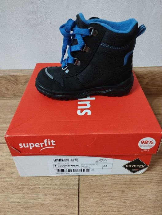 Нові черевики Superfit Husky з мембраною Gore-Tex, р.23.