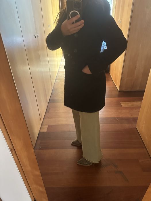 Casaco comorido preto