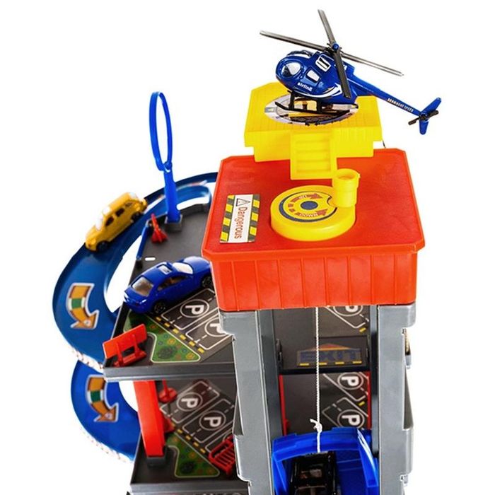 Parking Samochodowy Garaż Wielopoziomowy Winda Myjnia Auta Helikopter