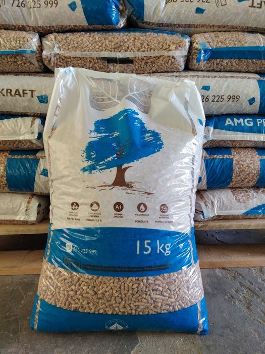 Pellet Sosnowy AMG Producent 3 rodzaje
