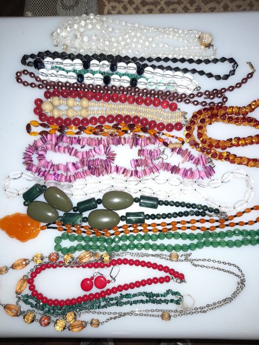 Бусы винтажные,бижутерия ссср