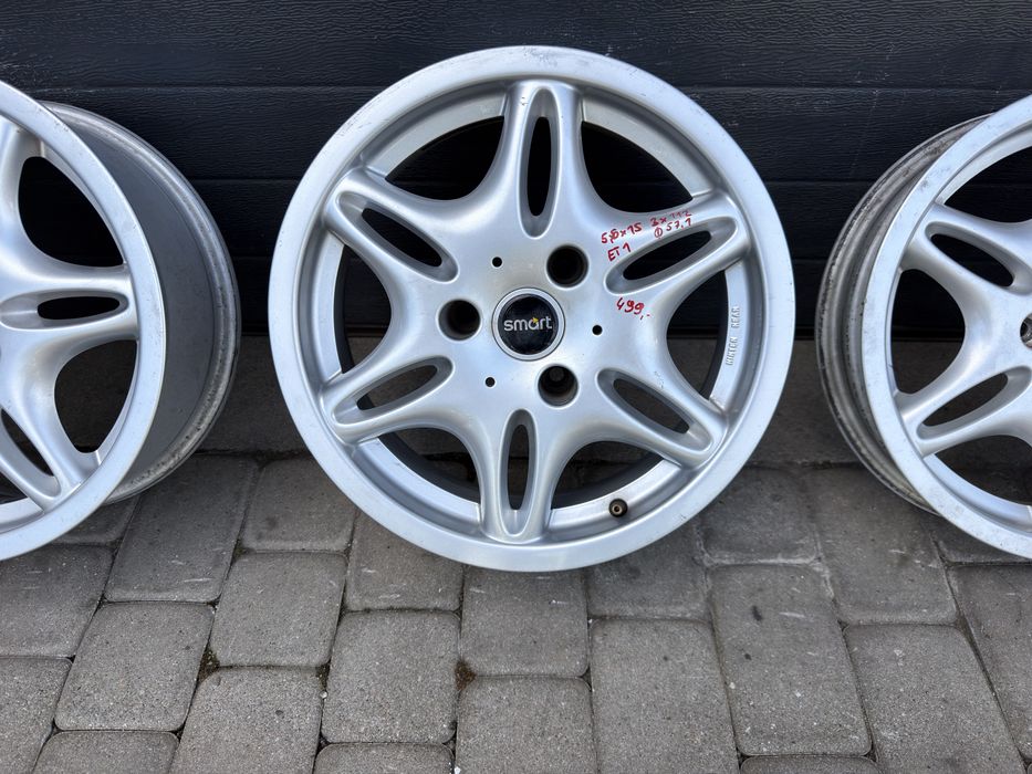 Felgi aluminiowe 15” 3x112 oryginalny Smart