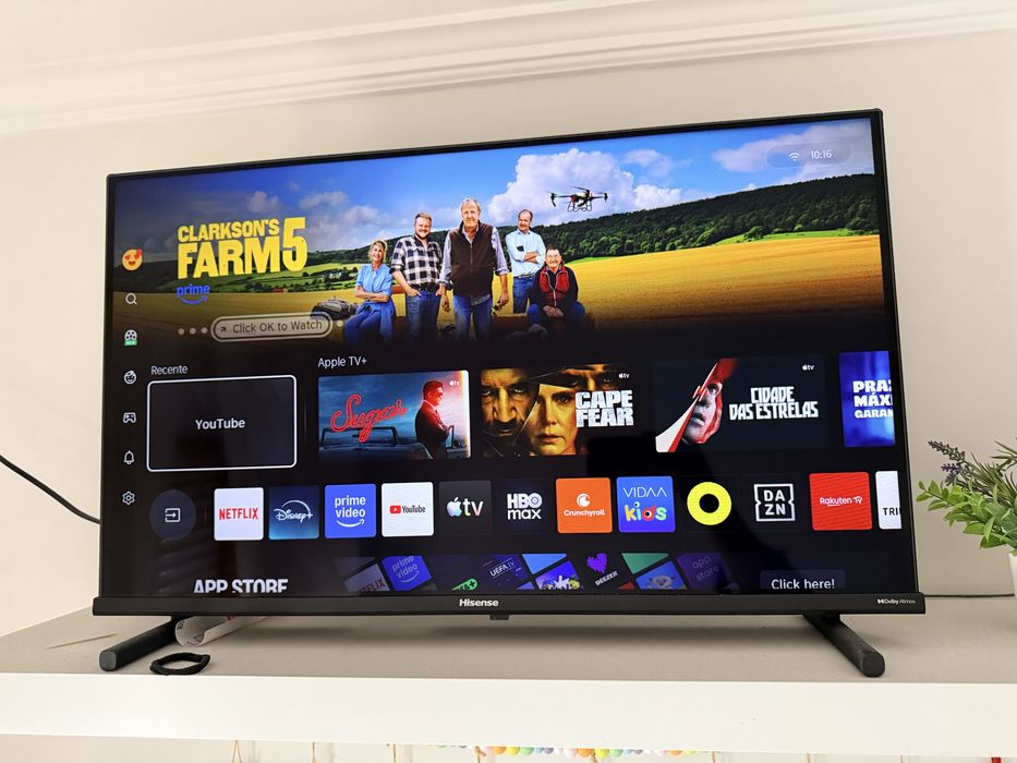 TV 4K OLED 32” Hisense Android
