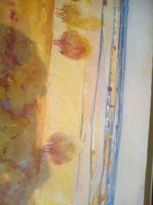 Quadro pintado á mão