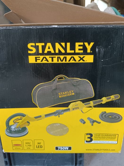 Lixadora de Parede e Teto (Girafa) Stanley Fatmax 750W