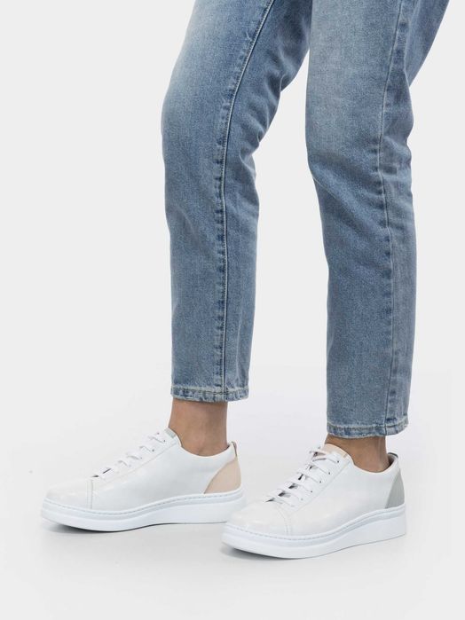 Женские кожаные кеды Camper 38 39 кожа кроссовки слипоны летние туфли