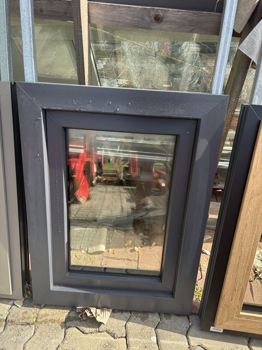 Okno 80x60 poekspozycyjne 5szt rozwierno uchylne 3 szyby