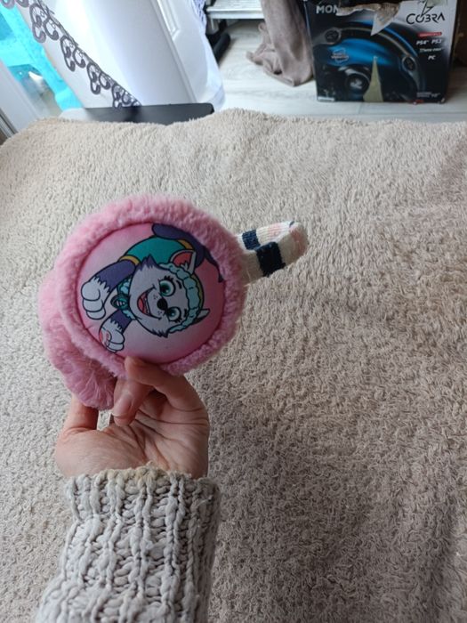 Nauszniki dla dziewczynki psi patrol