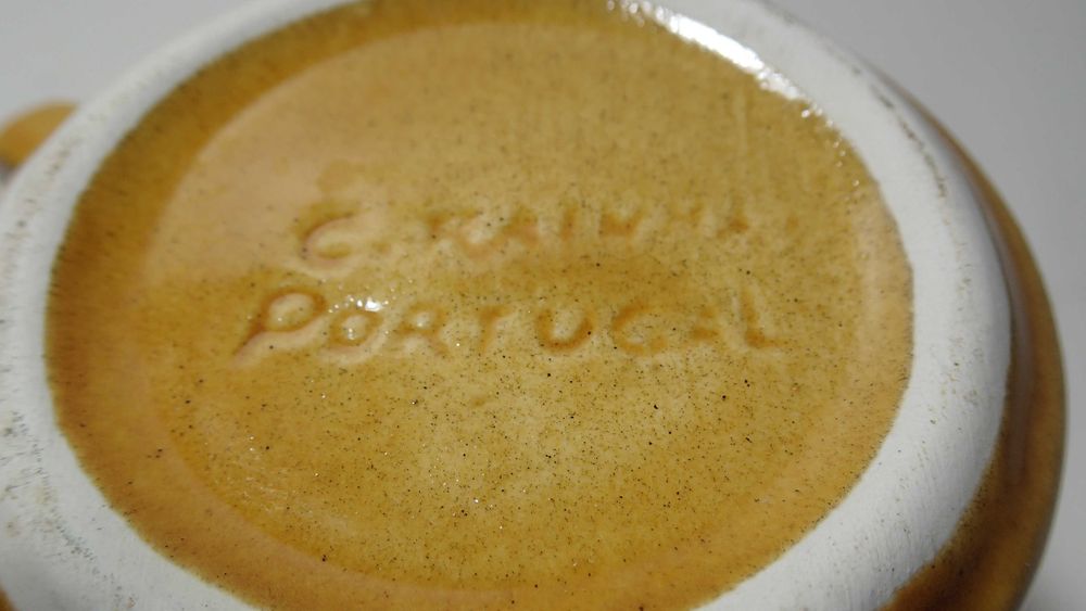 Caneca Cerâmica das Caldas da Rainha