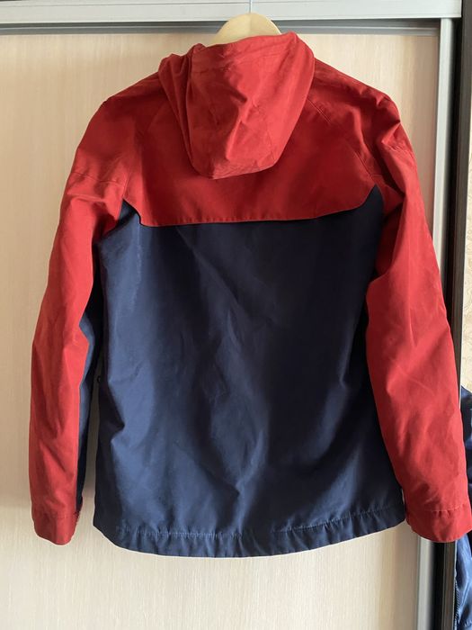 Куртка Staff червоно-синя (red & navy blue), з флісом, Розмір S