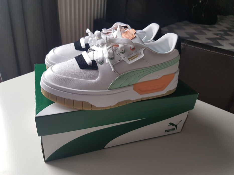 Damskie buty sportowe Puma Cali Dream Biało/Zielone rozmiar 37,5