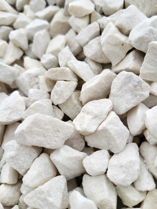 Grys Biała Marianna 8-16 MM Kamienie ogrodowe dekoracyjne ozdobne