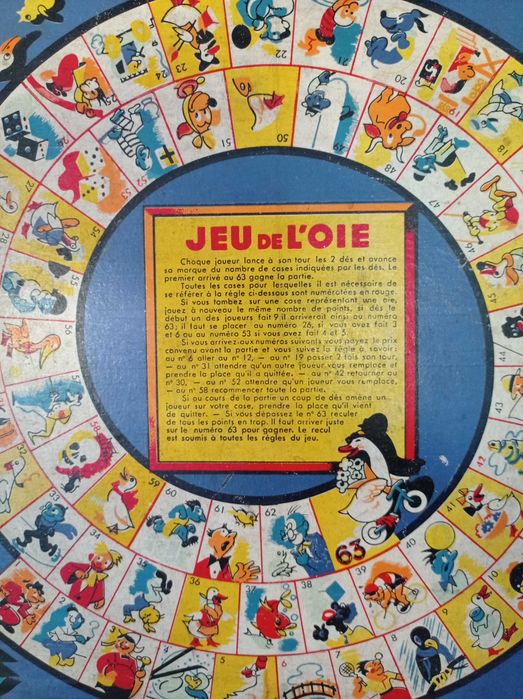 Jogo do Ganso e das Damas muito antigo