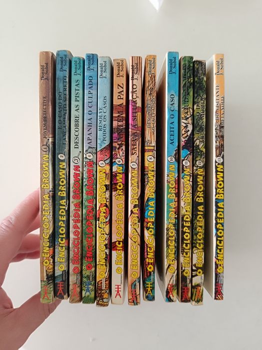 Conjunto de livros O Enciclopédia Brown