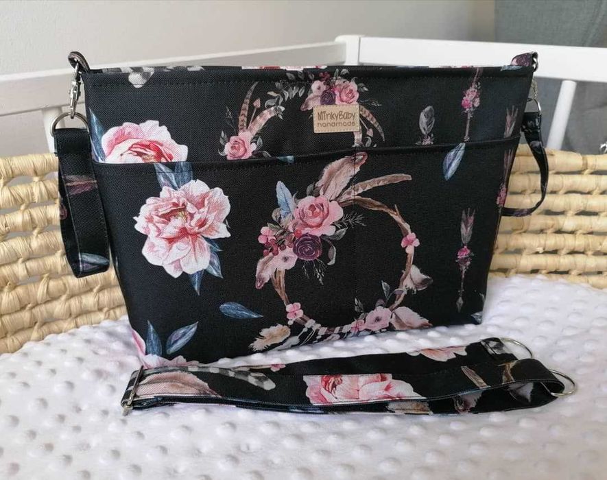 Organizer do wózka 25x35x5cm torba cała w wzór różne WZORY