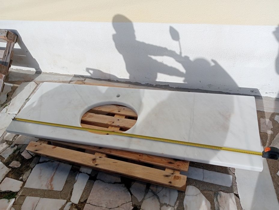 Pedra mármore usada